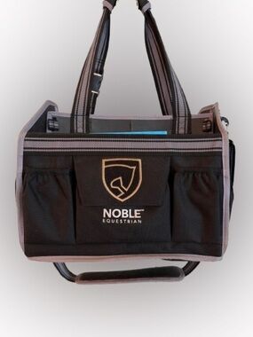 Noble Equestrian Grooming Tote Black / Lavender Barn Bag